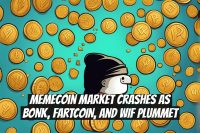 Memecoin Market Crashes as BONK, FARTCOIN, and WIF Plummet
