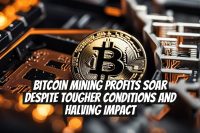 Bitcoin Mining Profits Soar Despite Tougher Conditions and Halving Impact
