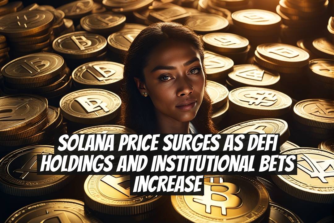 Solana Price Surges as DeFi Holdings and Institutional Bets Increase