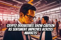 Crypto Derivatives Show Caution as Sentiment Improves Across Markets