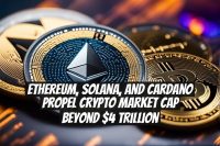 Ethereum, Solana, and Cardano Propel Crypto Market Cap Beyond $4 Trillion