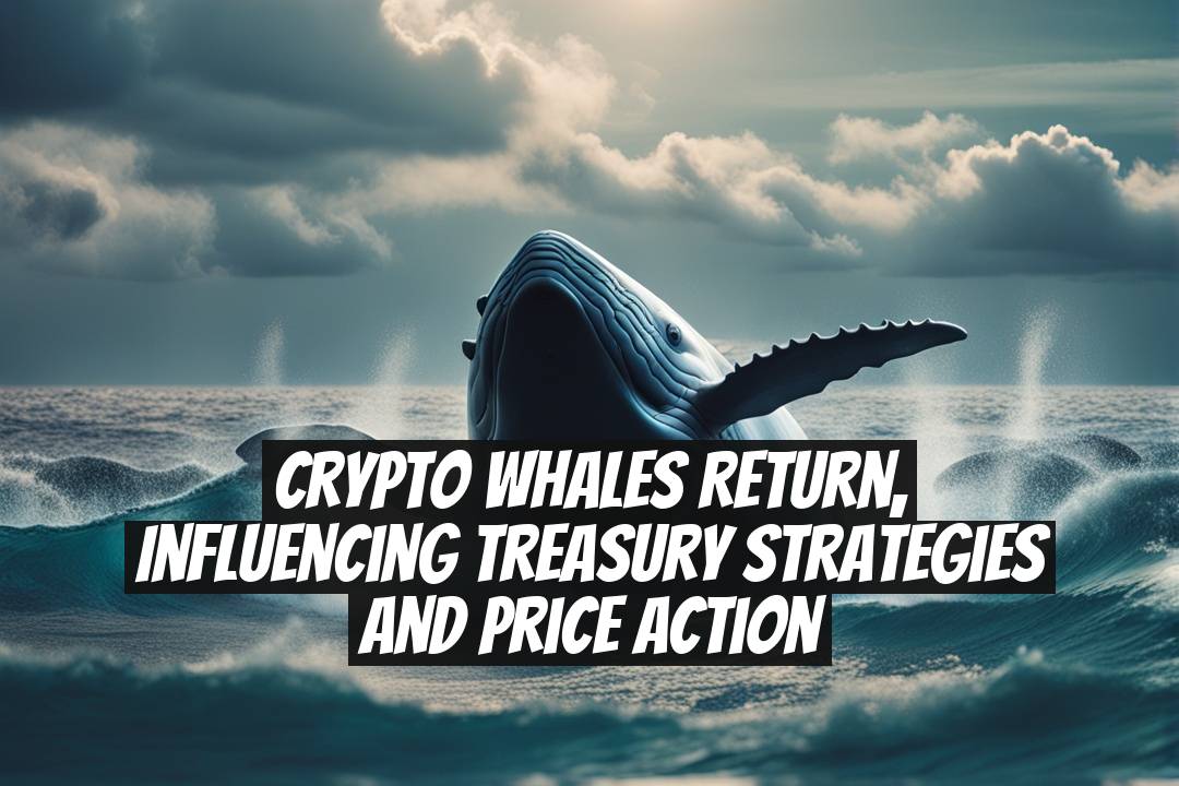 Crypto Whales Return, Influencing Treasury Strategies and Price Action