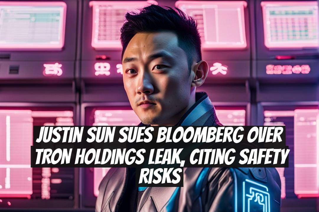 Justin Sun Sues Bloomberg Over TRON Holdings Leak, Citing Safety Risks