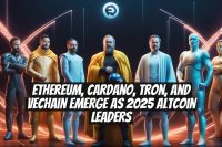 Ethereum, Cardano, Tron, and VeChain Emerge as 2025 Altcoin Leaders