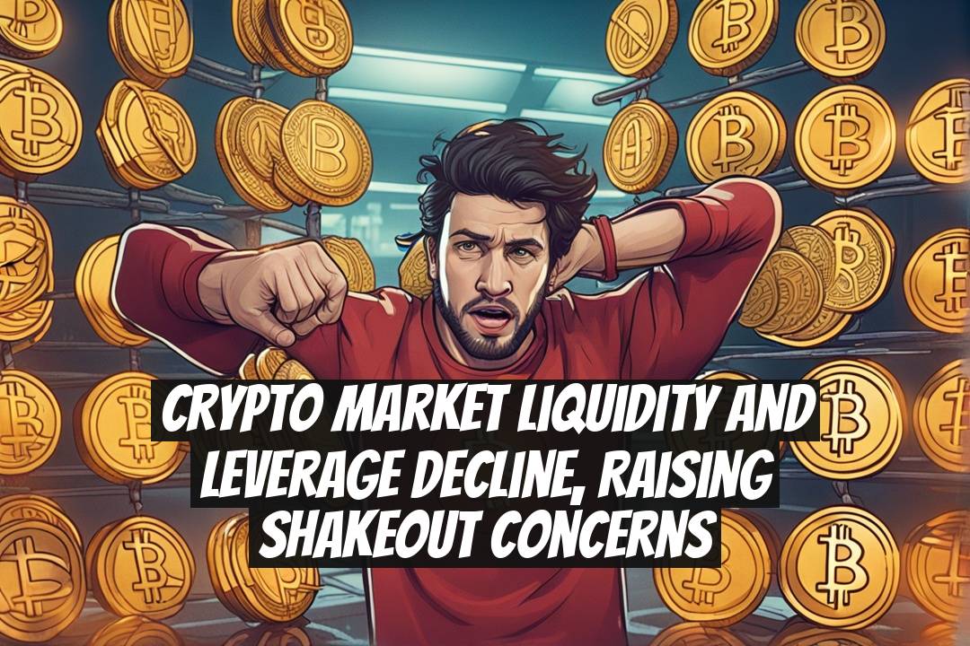 Crypto Market Liquidity and Leverage Decline, Raising Shakeout Concerns