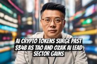 AI Crypto Tokens Surge Past $34B as TAO and Ozak AI Lead Sector Gains
