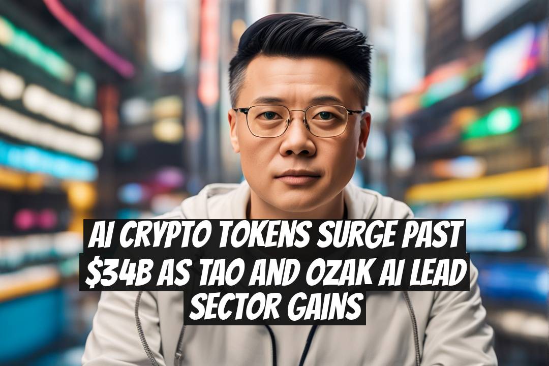 AI Crypto Tokens Surge Past $34B as TAO and Ozak AI Lead Sector Gains