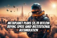 Metaplanet Plans $3.7B Bitcoin Buying Spree Amid Institutional Accumulation