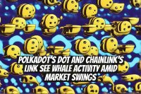 Polkadot’s DOT and Chainlink’s LINK See Whale Activity Amid Market Swings