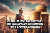 Solana ETF push and corporate investments fuel institutional Layer 1 crypto momentum