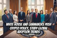 White House and Lawmakers Push Crypto Policy, Study Global Adoption Trends