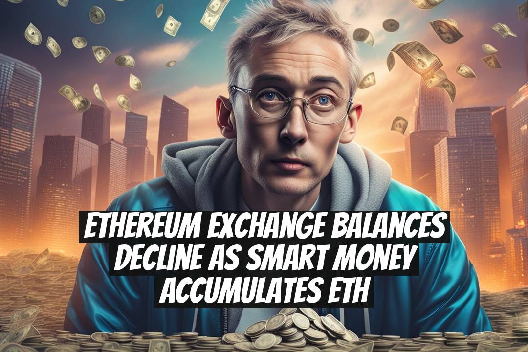 Ethereum Exchange Balances Decline as Smart Money Accumulates ETH