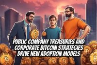 Public company treasuries and corporate Bitcoin strategies drive new adoption models