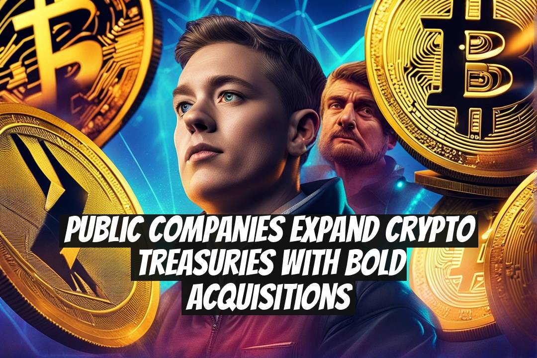 Public Companies Expand Crypto Treasuries With Bold Acquisitions
