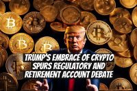 Trump’s Embrace of Crypto Spurs Regulatory and Retirement Account Debate