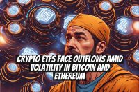 Crypto ETFs Face Outflows Amid Volatility in Bitcoin and Ethereum