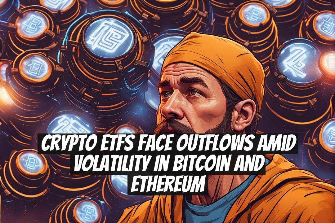 Crypto ETFs Face Outflows Amid Volatility in Bitcoin and Ethereum
