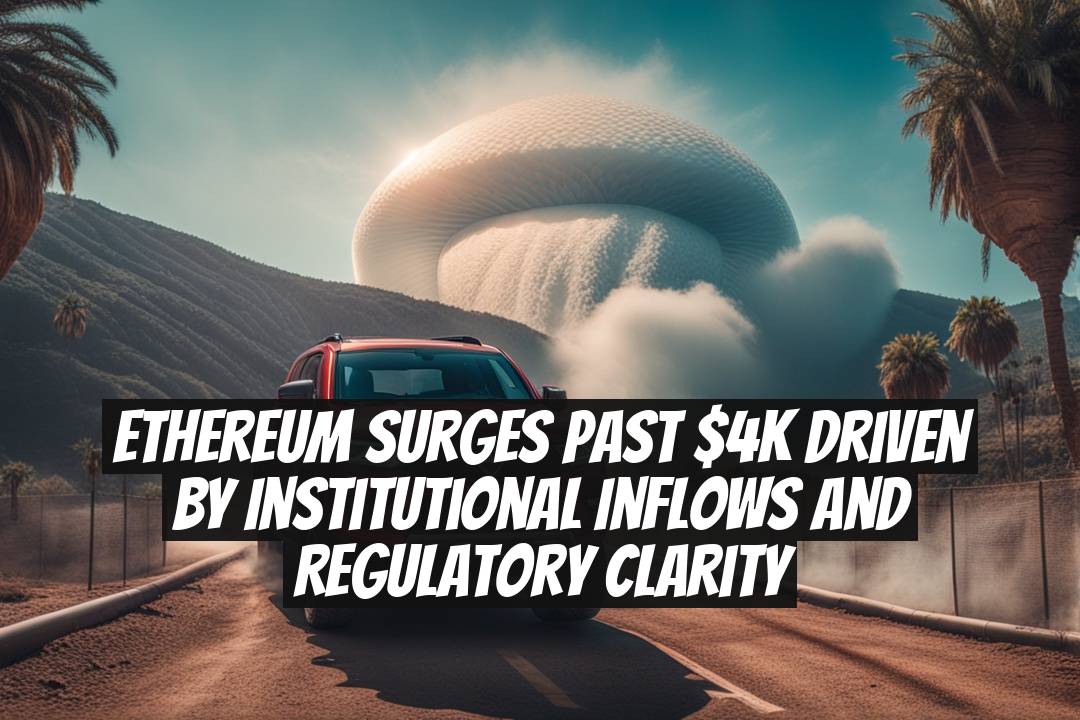 Ethereum Surges Past $4K Driven by Institutional Inflows and Regulatory Clarity
