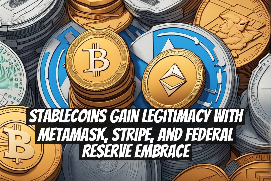 Stablecoins Gain Legitimacy With MetaMask, Stripe, and Federal Reserve Embrace