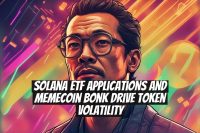 Solana ETF Applications and Memecoin Bonk Drive Token Volatility