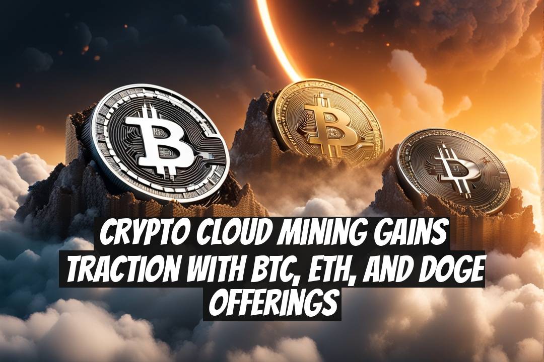 Crypto Cloud Mining Gains Traction With BTC, ETH, and DOGE Offerings