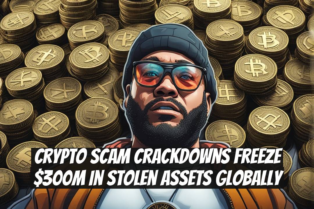 Crypto Scam Crackdowns Freeze $300M in Stolen Assets Globally