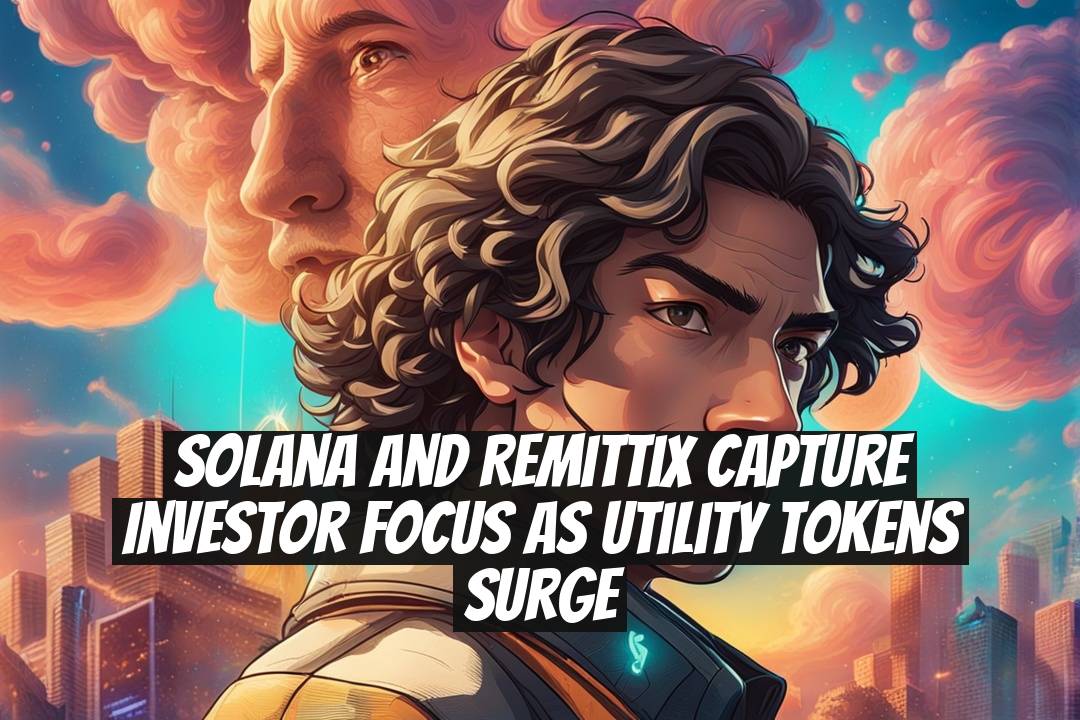 Solana and Remittix Capture Investor Focus as Utility Tokens Surge