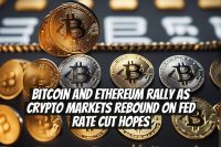 Bitcoin and Ethereum Rally as Crypto Markets Rebound on Fed Rate Cut Hopes