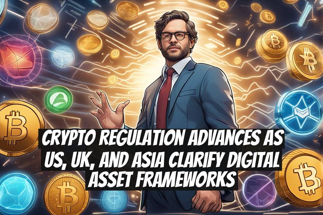 Crypto regulation advances as US, UK, and Asia clarify digital asset frameworks