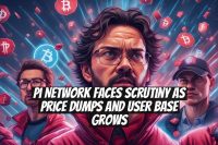 Pi Network Faces Scrutiny as Price Dumps and User Base Grows