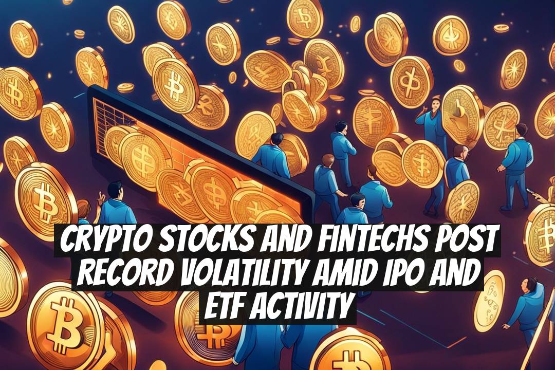 Crypto Stocks and Fintechs Post Record Volatility Amid IPO and ETF Activity
