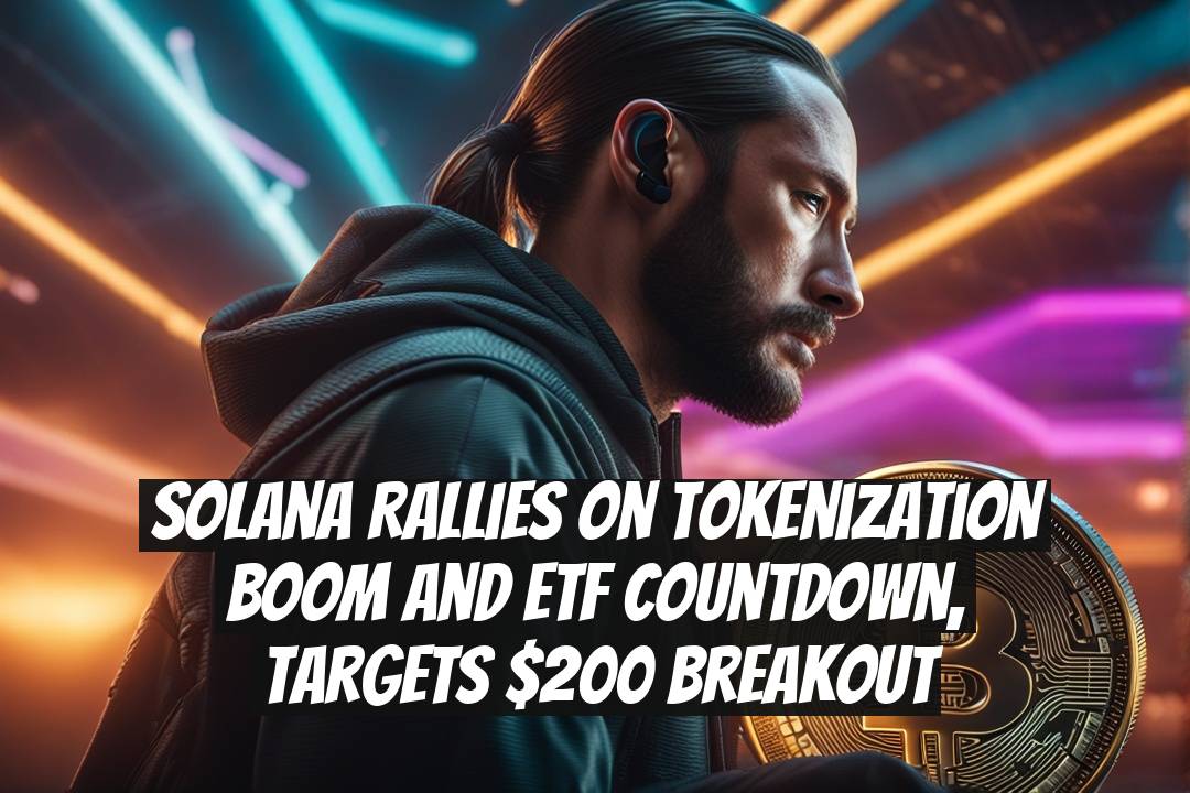 Solana Rallies on Tokenization Boom and ETF Countdown, Targets $200 Breakout