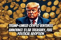 Trump-Linked Crypto Ventures Announce $1.5B Treasury, Fuel Political Adoption