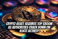 Crypto Asset Seizures Top $300M as Authorities Crack Down on Illicit Activity