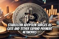 Stablecoin Adoption Surges as Gate and Tether Expand Payment Networks