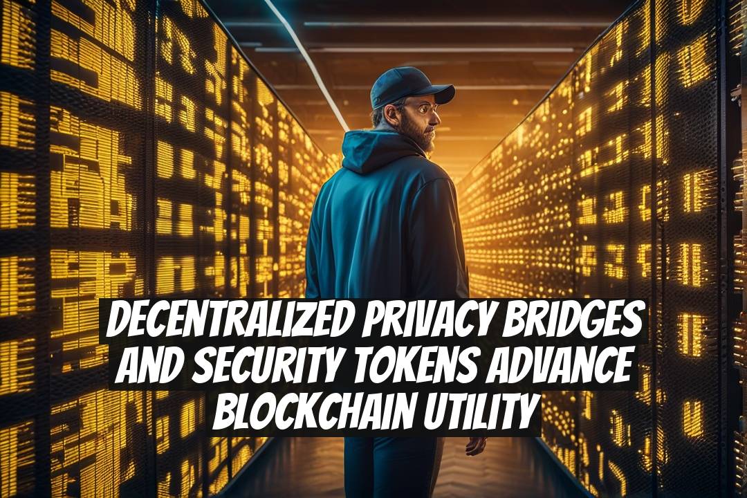 Decentralized Privacy Bridges and Security Tokens Advance Blockchain Utility