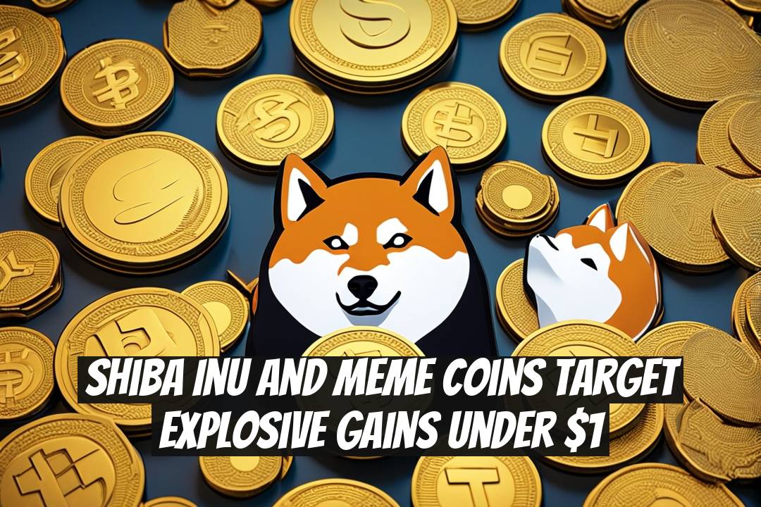 Shiba Inu and Meme Coins Target Explosive Gains Under $1