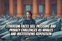 Ethereum faces sell pressure and privacy challenges as whales and institutions reposition