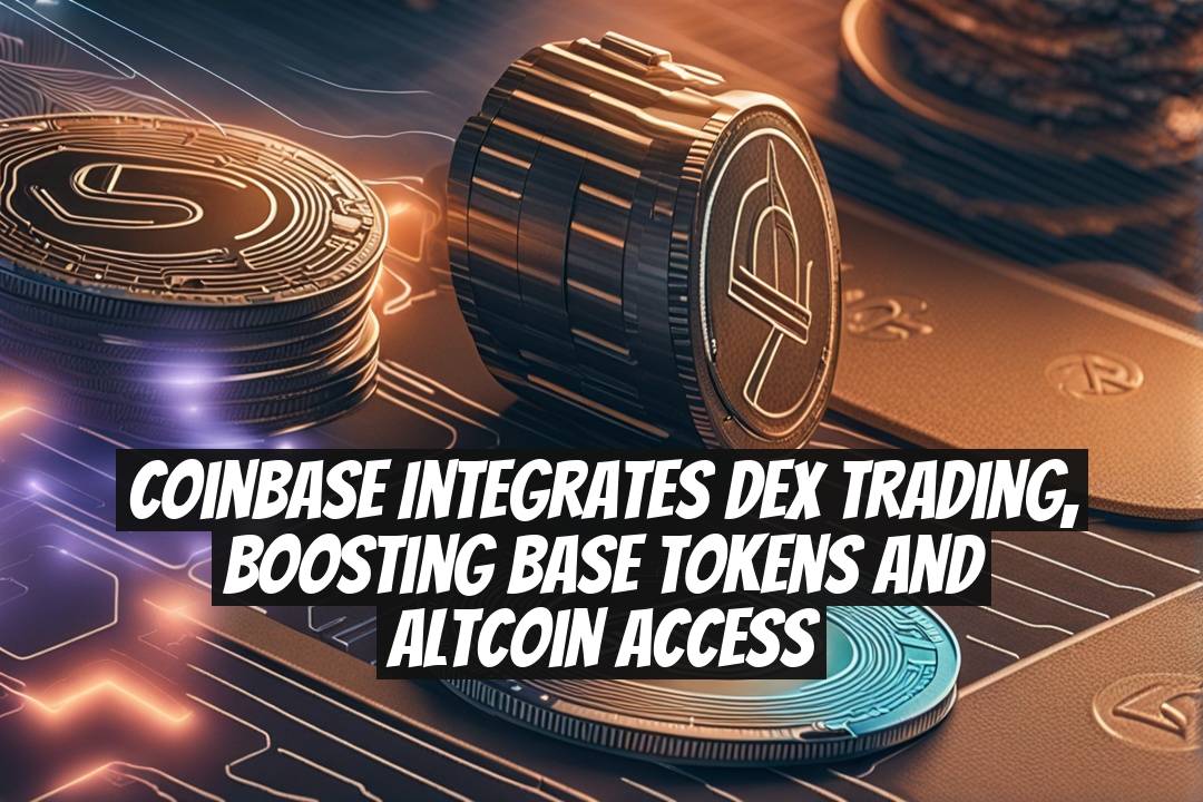 Coinbase Integrates DEX Trading, Boosting Base Tokens and Altcoin Access