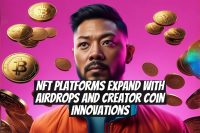 NFT Platforms Expand With Airdrops and Creator Coin Innovations