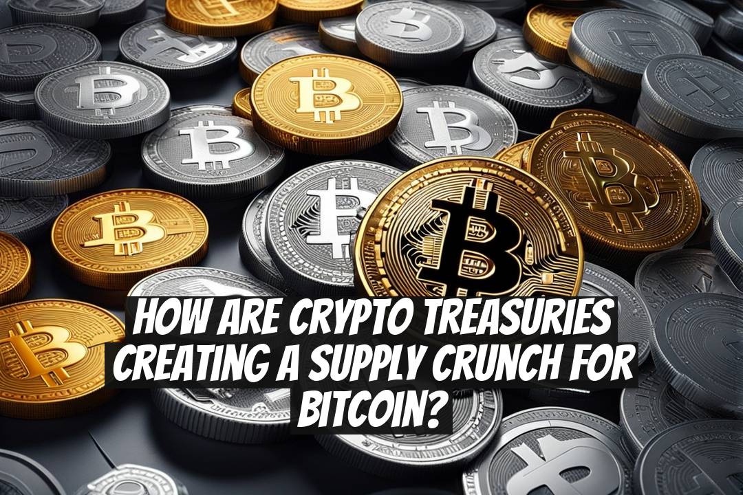 How Are Crypto Treasuries Creating a Supply Crunch for Bitcoin?