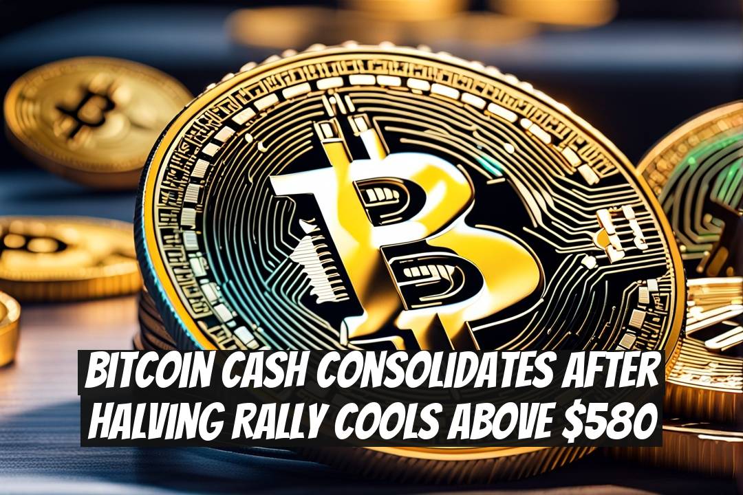 Bitcoin Cash Consolidates After Halving Rally Cools Above $580