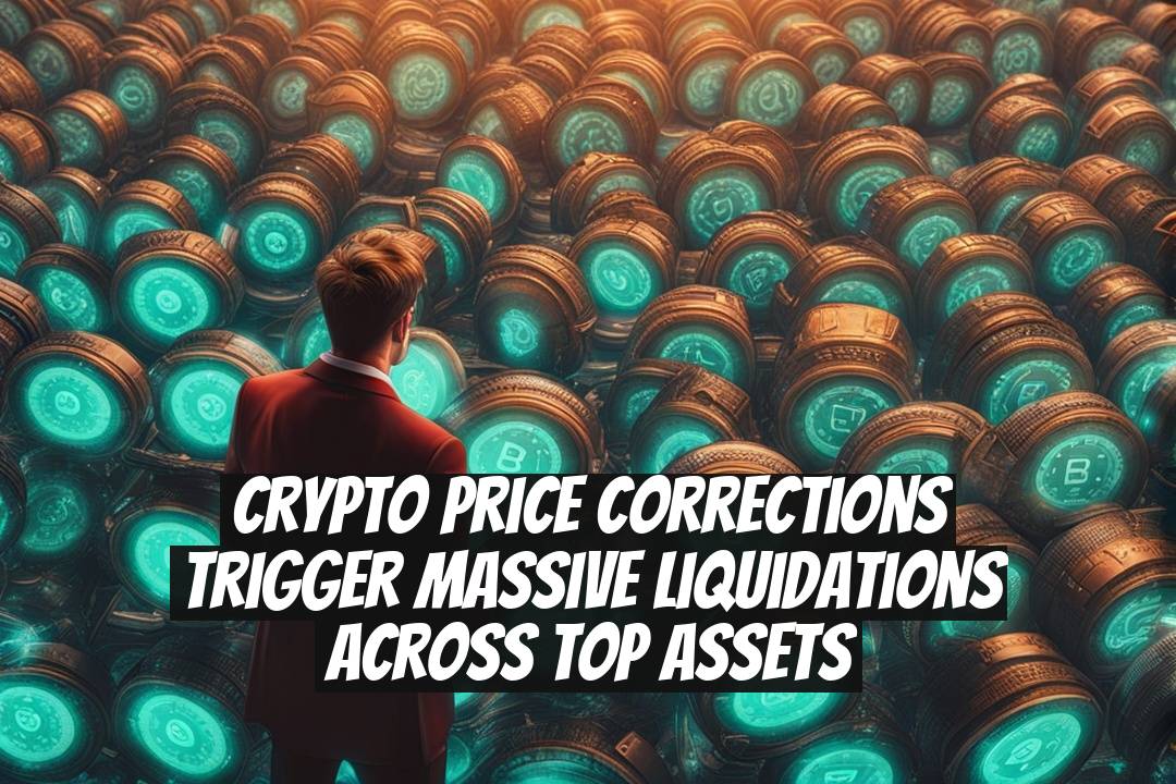 Crypto Price Corrections Trigger Massive Liquidations Across Top Assets