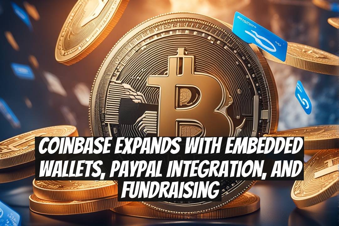 Coinbase Expands With Embedded Wallets, PayPal Integration, and Fundraising