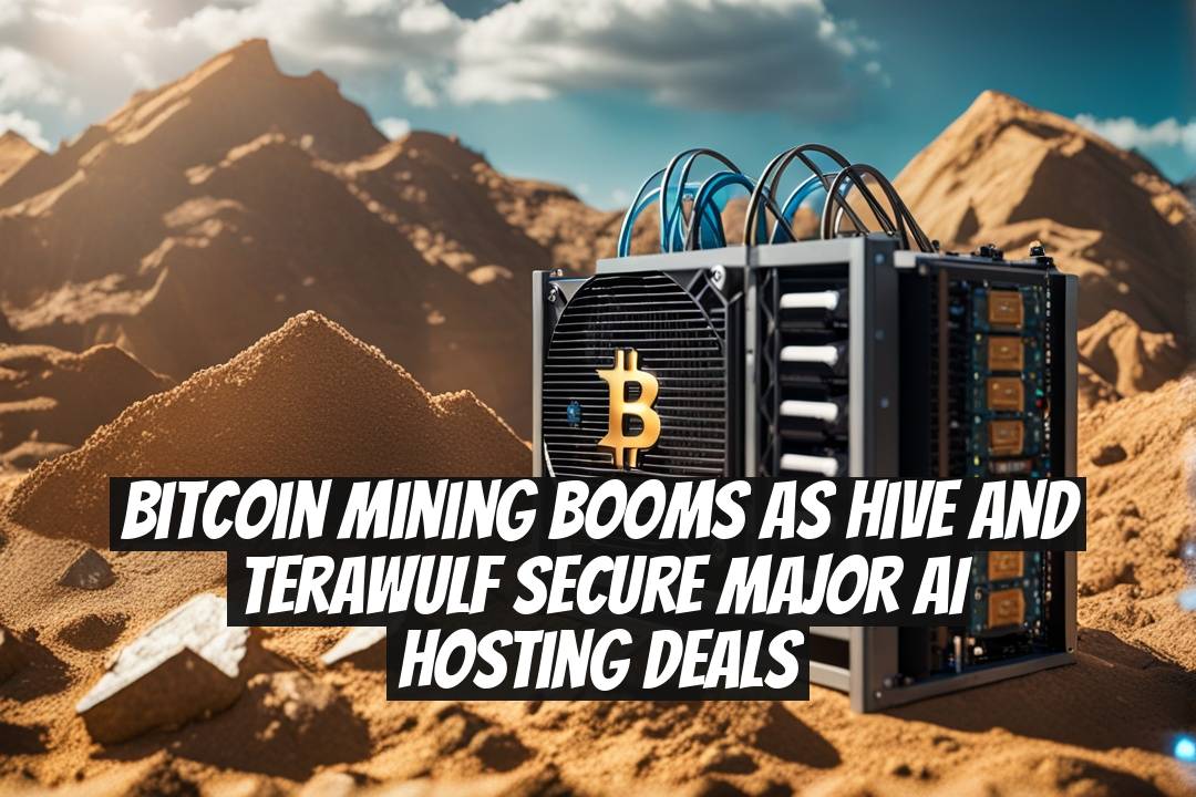 Bitcoin Mining Booms as Hive and TeraWulf Secure Major AI Hosting Deals