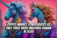 Crypto Market Consolidates as Only Three Web3 Unicorns Remain in 2025