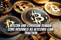 Bitcoin and Ethereum Remain Core Holdings as Altcoins Gain Traction
