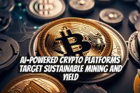 AI-Powered Crypto Platforms Target Sustainable Mining and Yield