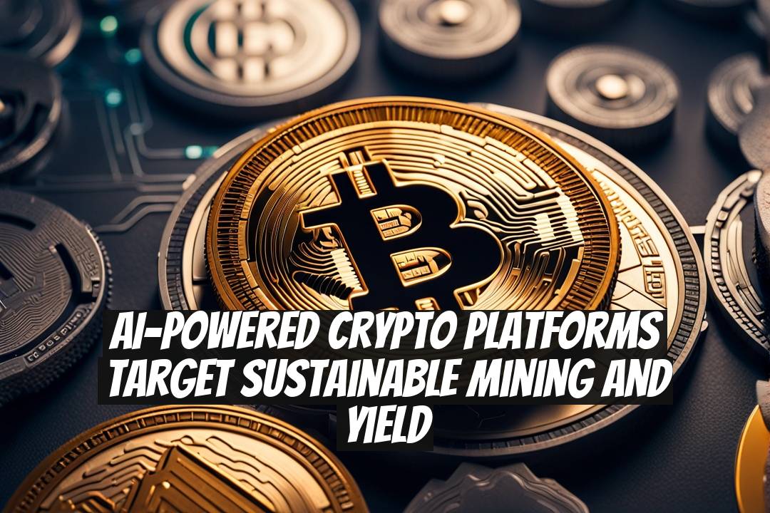 AI-Powered Crypto Platforms Target Sustainable Mining and Yield