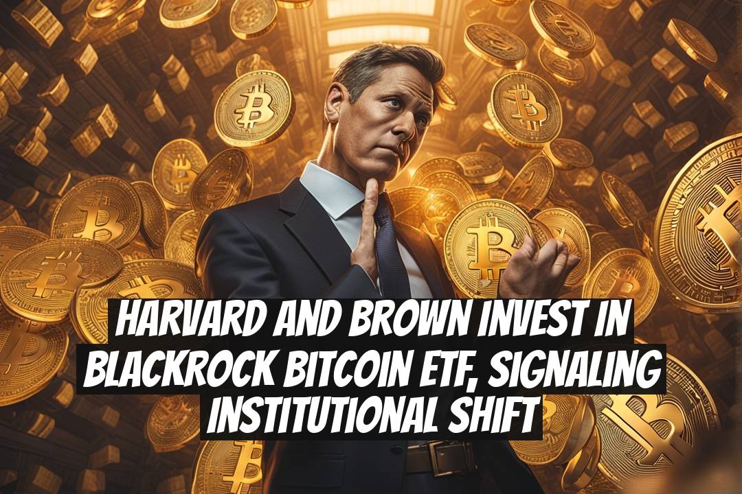 Harvard and Brown Invest in BlackRock Bitcoin ETF, Signaling Institutional Shift